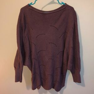 Purple Oversized sweater